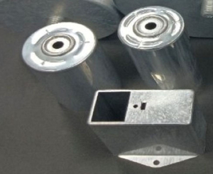 Aluminum shell for power cells