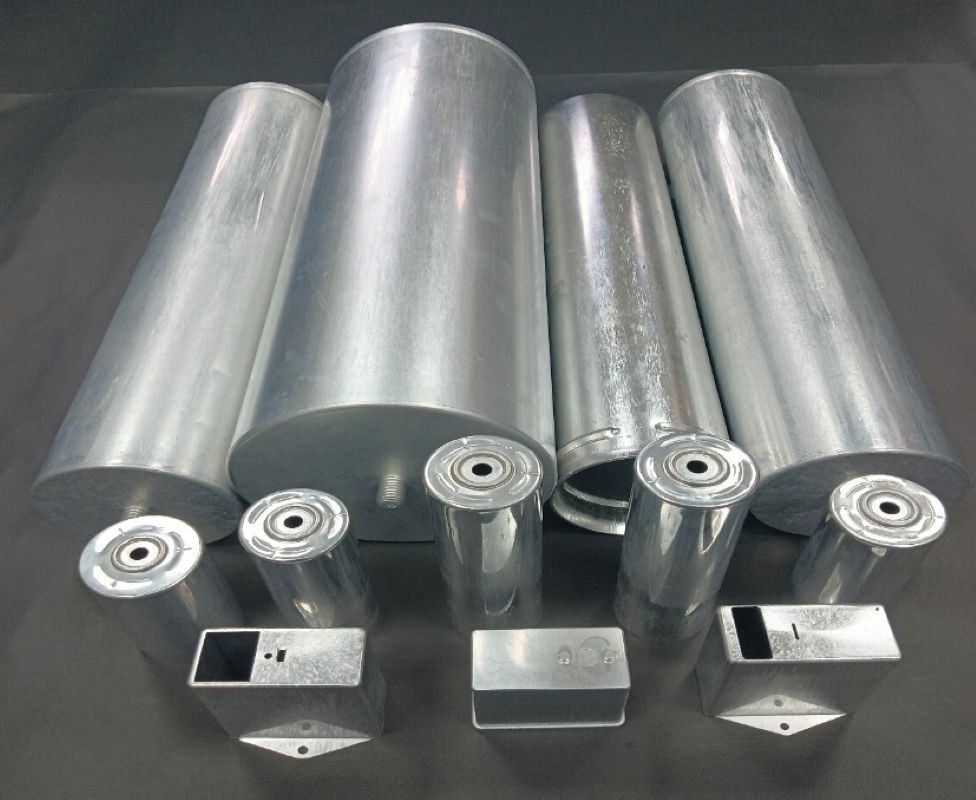 Aluminum shell for power cells