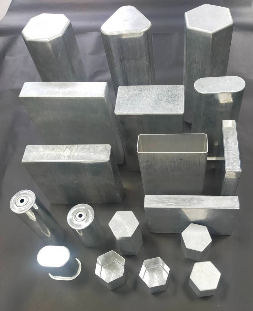 Aluminum shell for power cells